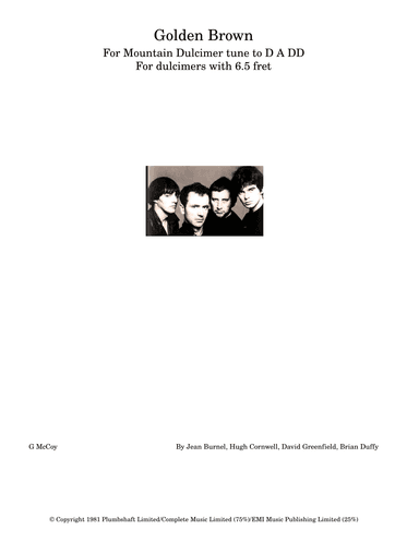 Golden Brown (arr. Gillian McCoy)