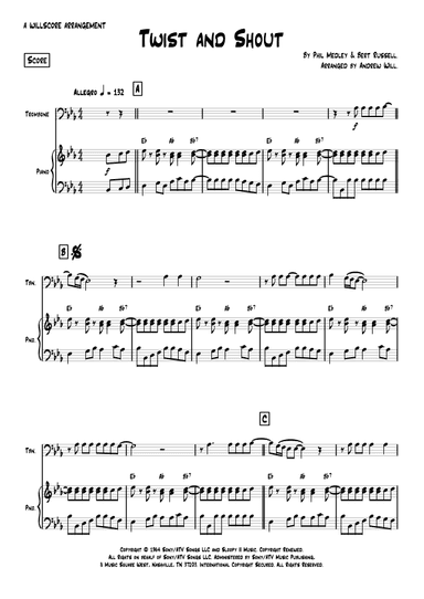 Twist And Shout (arr. Andrew Will)