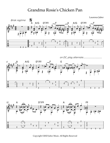 Grandma Rosie's Chicken Pan