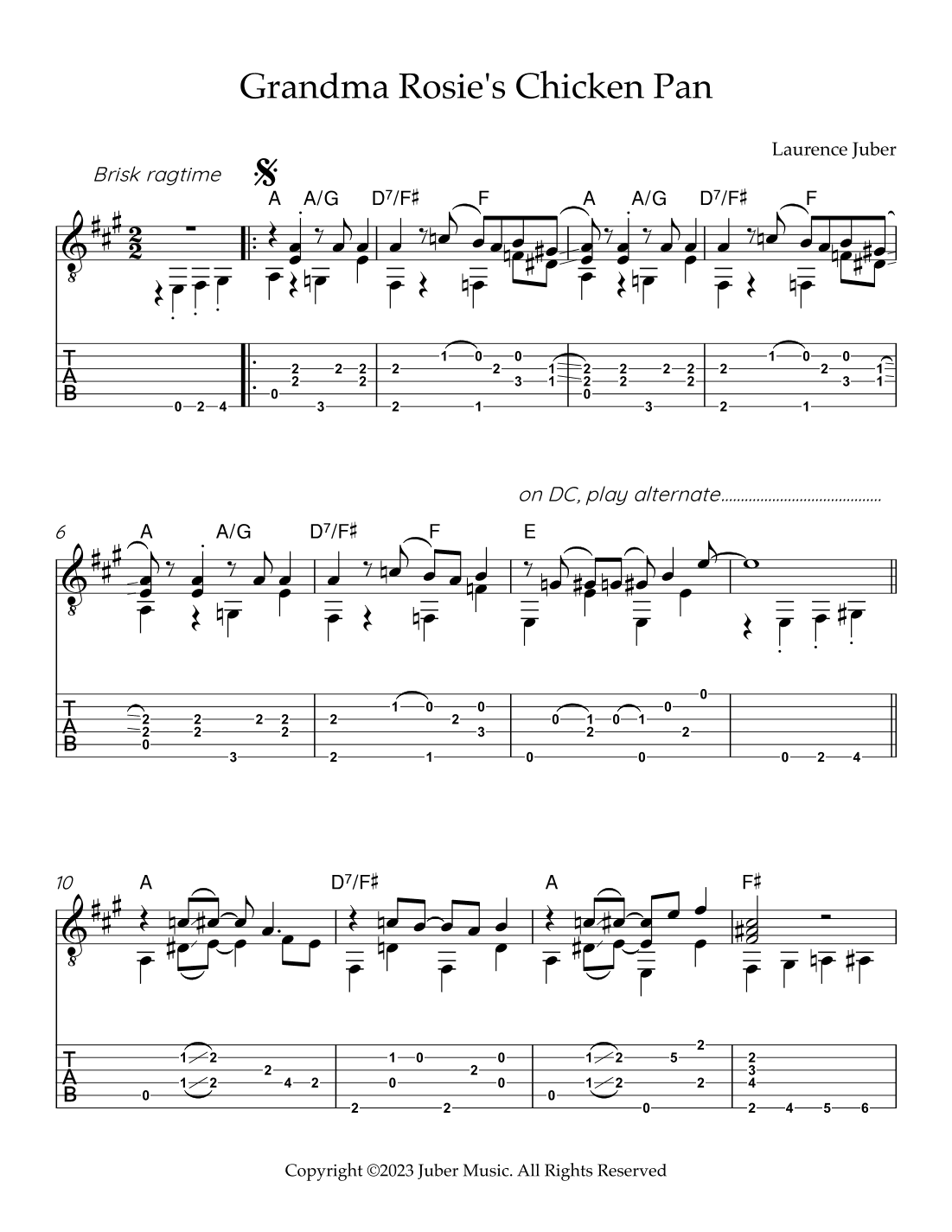 Grandma Rosie's Chicken Pan