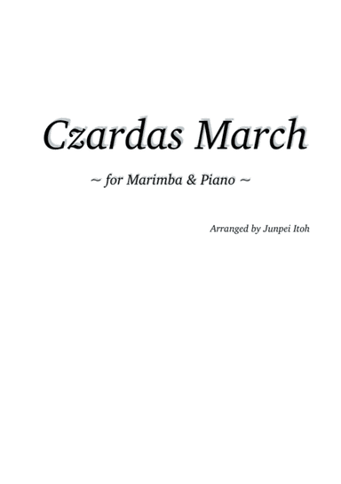 Czardas March for Marimba and Piano (arr. Junpei Itoh)