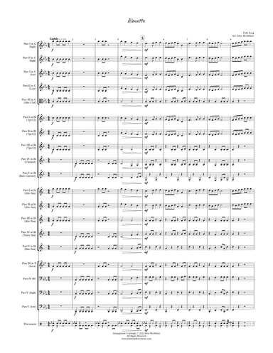 Alouette - for adaptable quintet (arr. John McAllister)