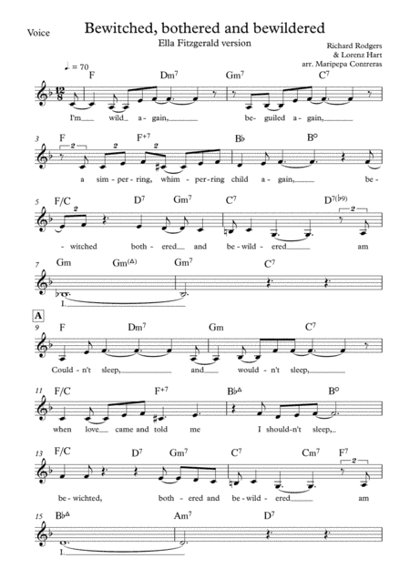 Bewitched (arr. M. Contreras)