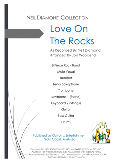 Love On The Rocks (arr. Jon Woodend)
