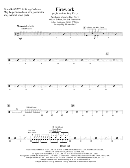 Firework (arr. Richard Wolf)