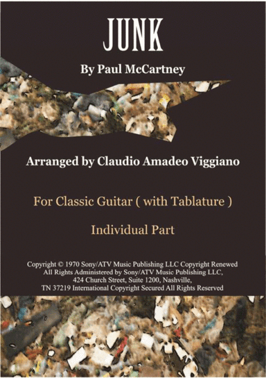 Junk (arr. Claudio Amadeo Viggiano)