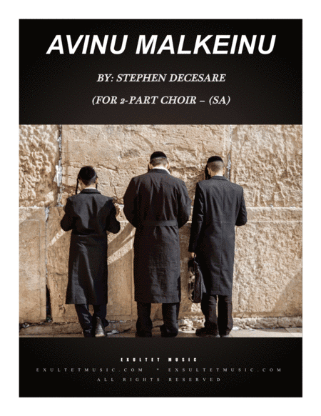Avinu Malkeinu (for 2-part choir - (SA)
