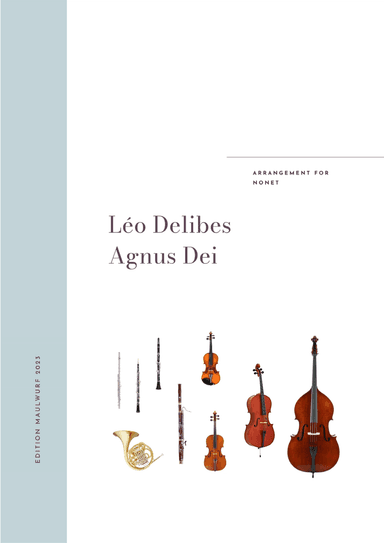 Agnus Dei (arr. Edition Maulwurf)