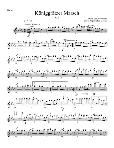 Konigrattzzer Marsch (arr. Emmett Anglin)