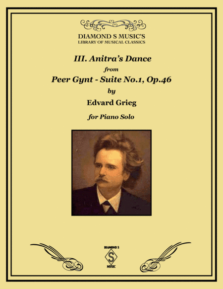 Anitra’s Dance from Peer Gynt Suite No.1, Op. 46 - Edvard Grieg - Piano Solo (arr. Diamond S Music)
