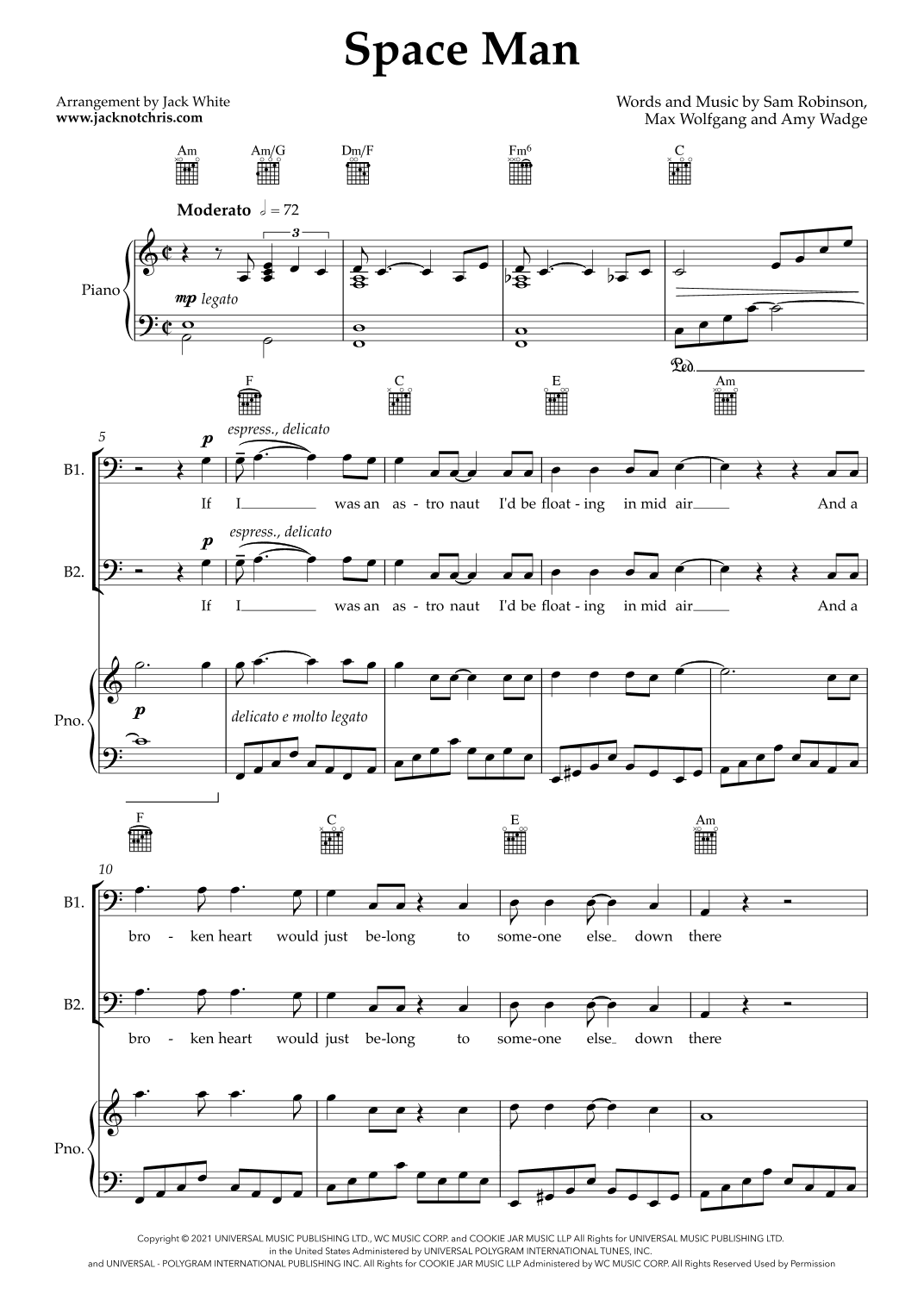 Space Man (arr. Jack White)