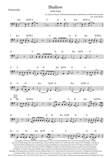 Shallow (arr. Fabio Britto)