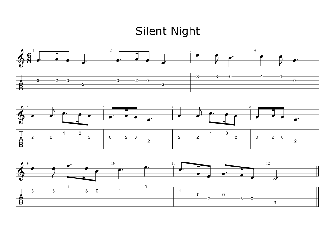 Silent Night (arr. Anderson Branco)