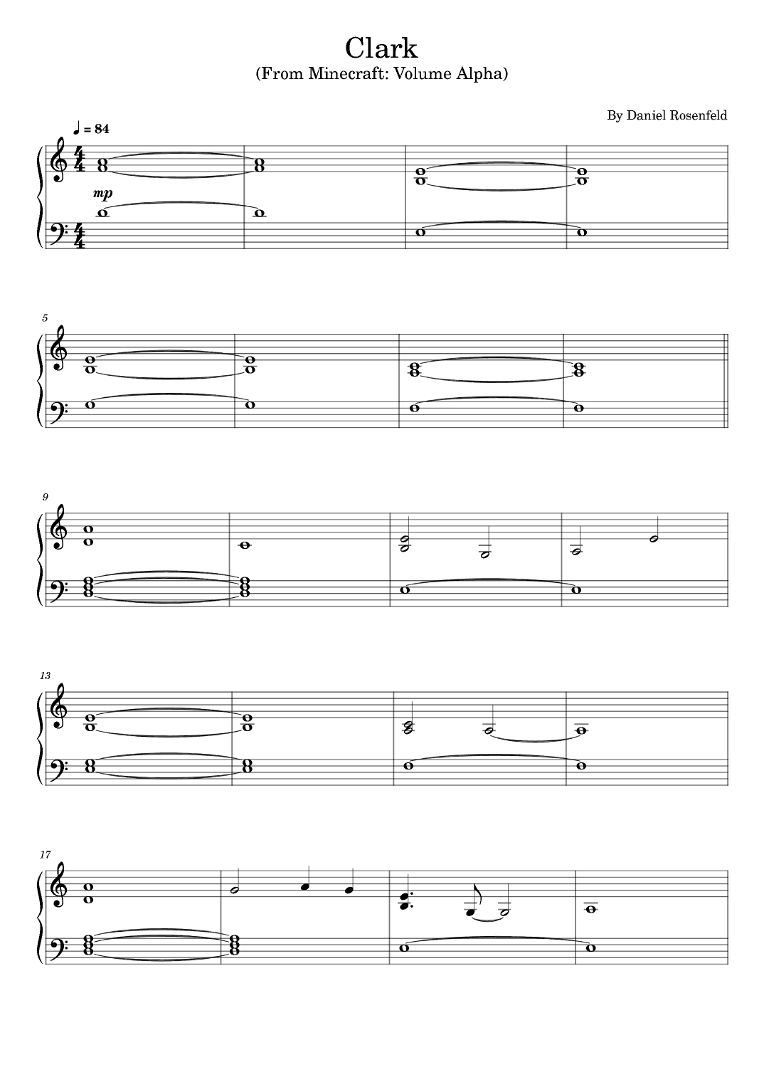 Clark (arr. poon)