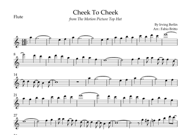 Cheek To Cheek (arr. Fabio Britto)