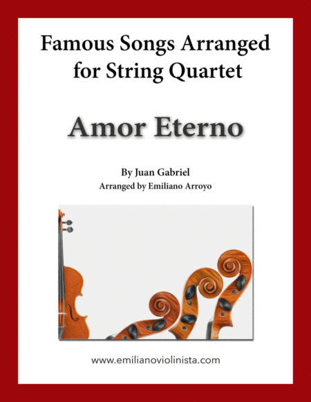 Amor Eterno (el Mas Triste Recuerdo) (arr. Emiliano Arroyo)