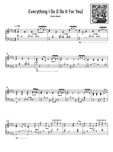 (everything I Do) I Do It For You (arr. eduardo)