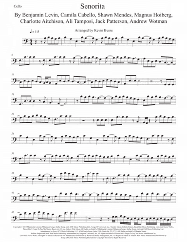 Senorita (arr. Kevin Busse)