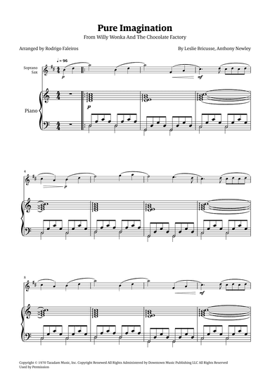 Pure Imagination (arr. Rodrigo Faleiros)