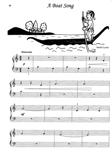 A Boat Song (with Teacher's Accompaniment)