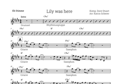 Lily Was Here (arr. Katrin Scherer)
