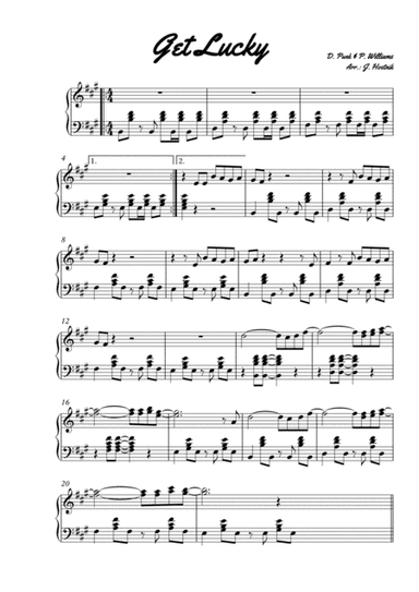 Get Lucky (arr. Jernej Hostnik)