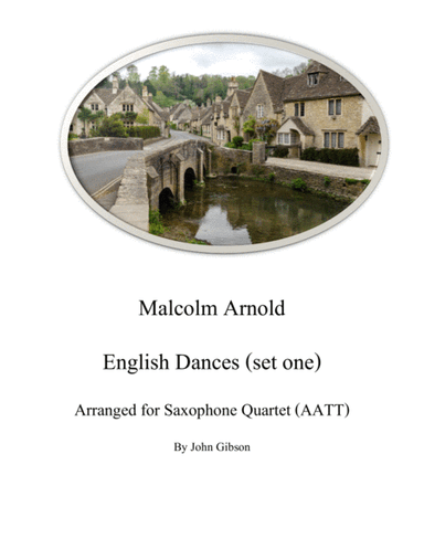 English Dances, Set 1, Op. 27: No. 3. Mesto (arr. John Gibson)