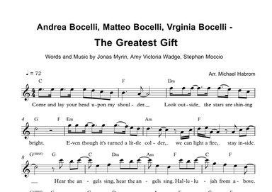 The Greatest Gift (arr. Michael Habrom)