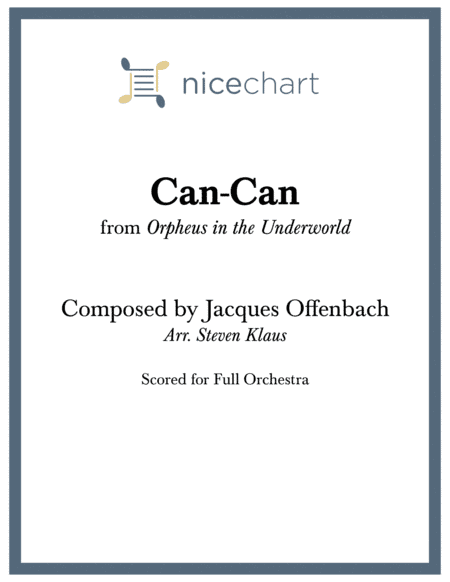Can-Can (Score & Parts) (arr. Steven Klaus)