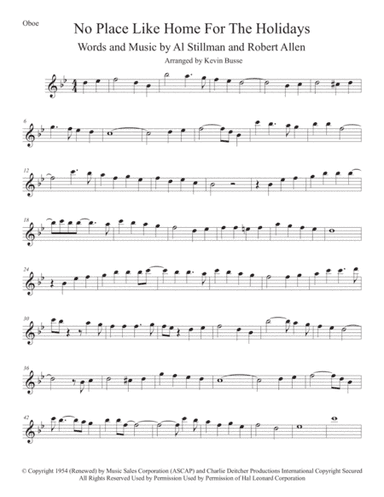 (There's No Place Like) Home For The Holidays (arr. Kevin Busse)