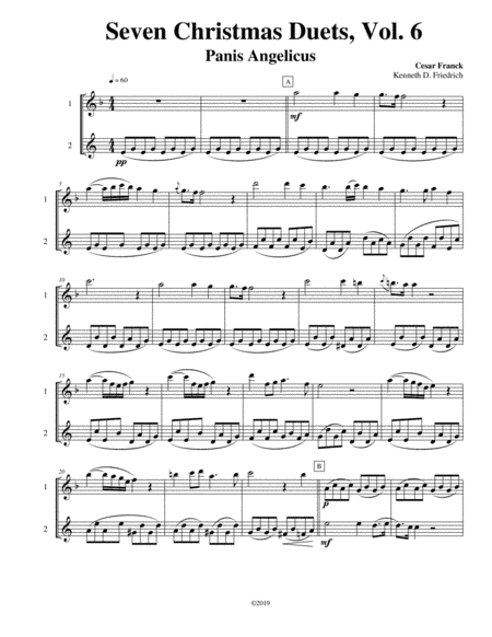 Seven Christmas Duets, Vol. 6 (arr. Kenneth D. Friedrich)
