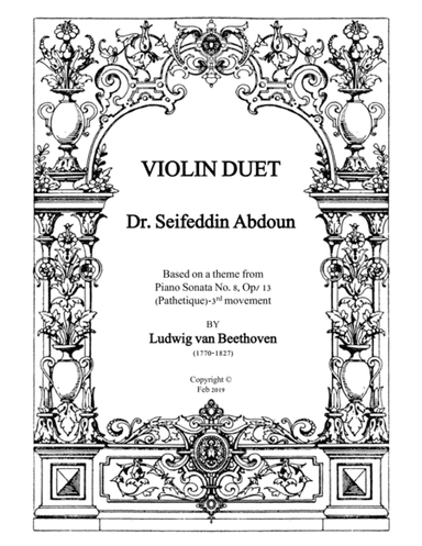 Violin Duet;