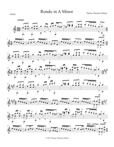 Rondo in A Minor