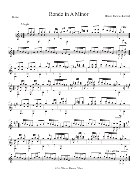 Rondo in A Minor