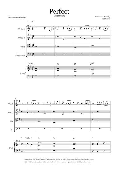 Perfect (arr. Iury Cardoso)