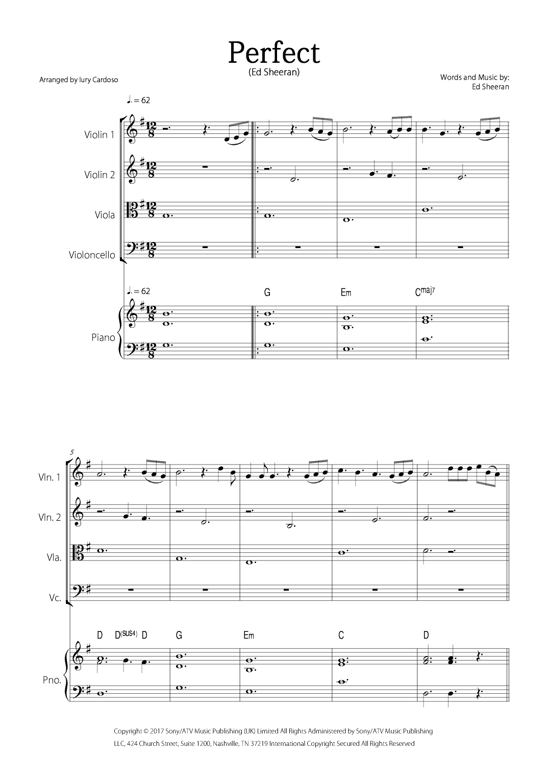 Perfect (arr. Iury Cardoso)