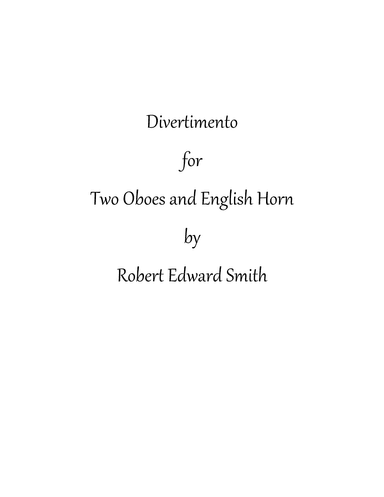 Divertimento