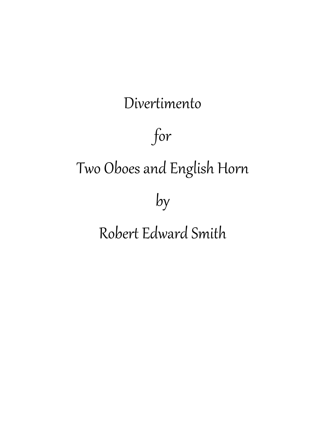 Divertimento