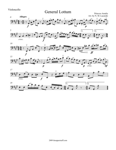 General Lottum (arr. Nick Lacanski)