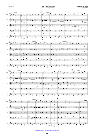 The Thunderer (arr. Josef STASTNY)