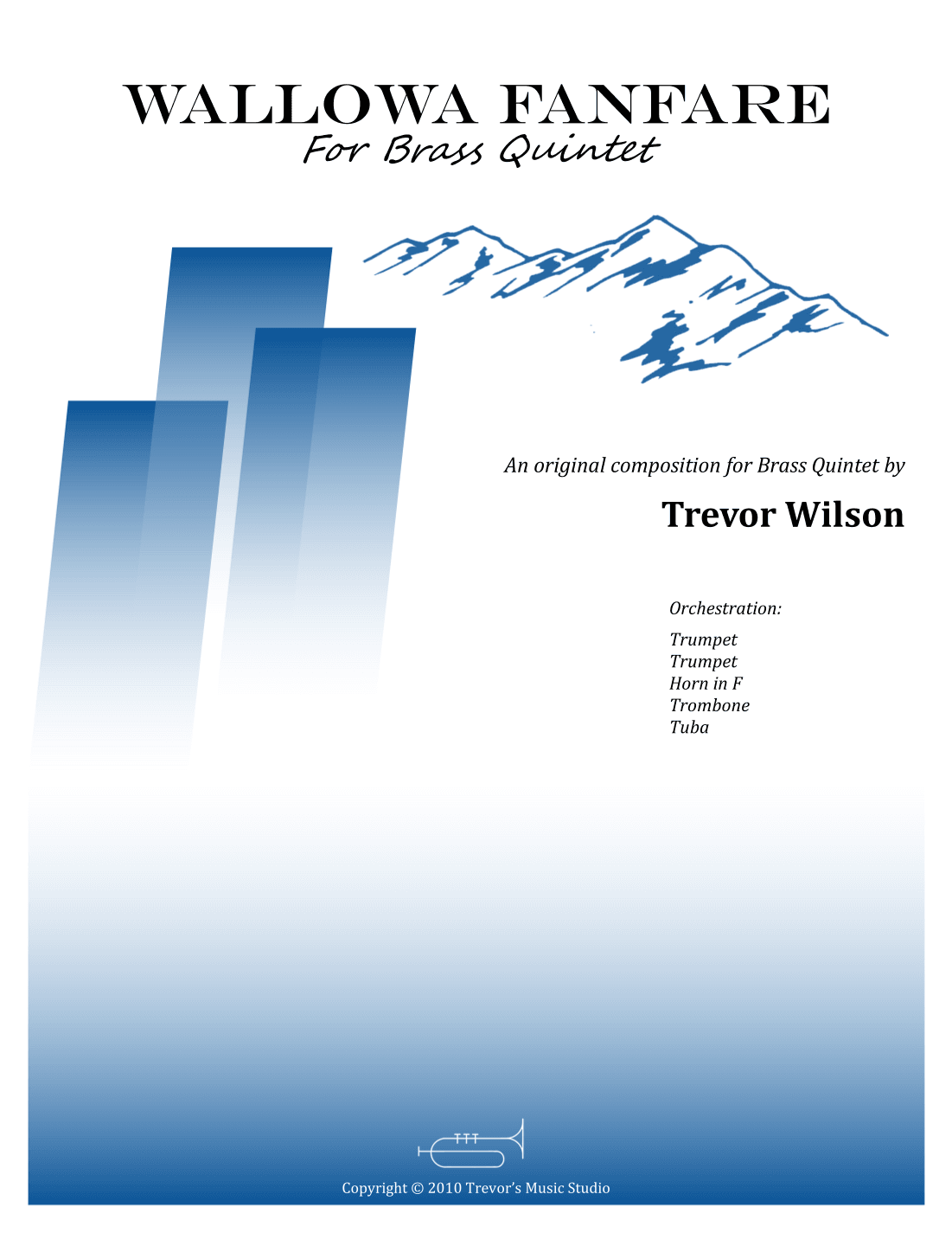 Wallowa Fanfare for Brass Quintet