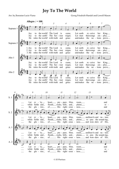 Joy To The World (arr. Lowell Mason)