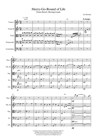 Merry-go-round Of Life (arr. Matheus Sampaio)