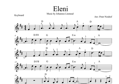 Eleni (arr. Peter Neuhof)
