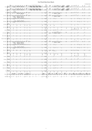 Fort Worth Main Street March