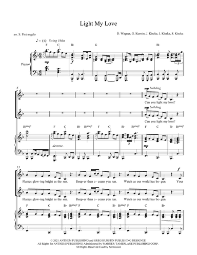 Light My Love (arr. Scott Pietrangelo)