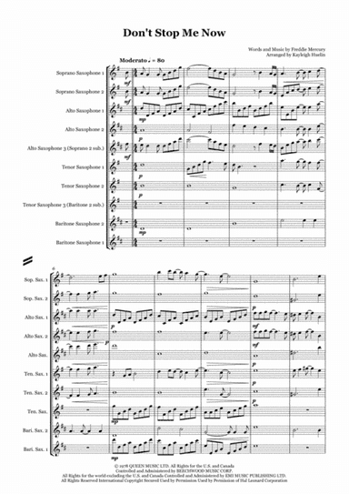 Don't Stop Me Now (arr. Kayleigh Huelin)