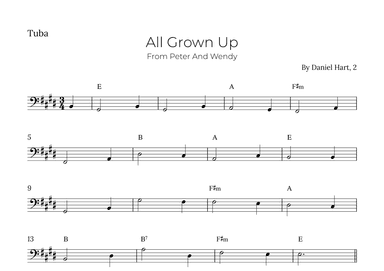 All Grown Up (arr. Alex Nunes Rodrigues)