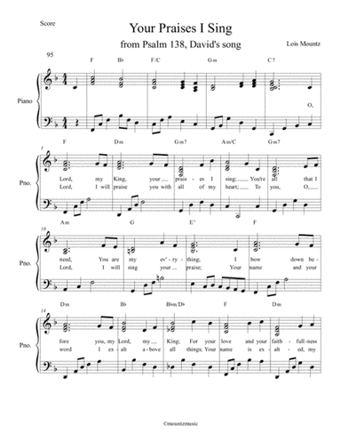 Your Praises I Sing