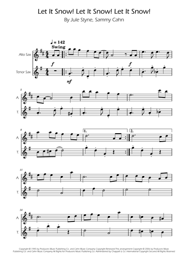 Let It Snow! Let It Snow! Let It Snow! (arr. Ygor Nunes)